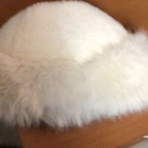 White Fur Hat
